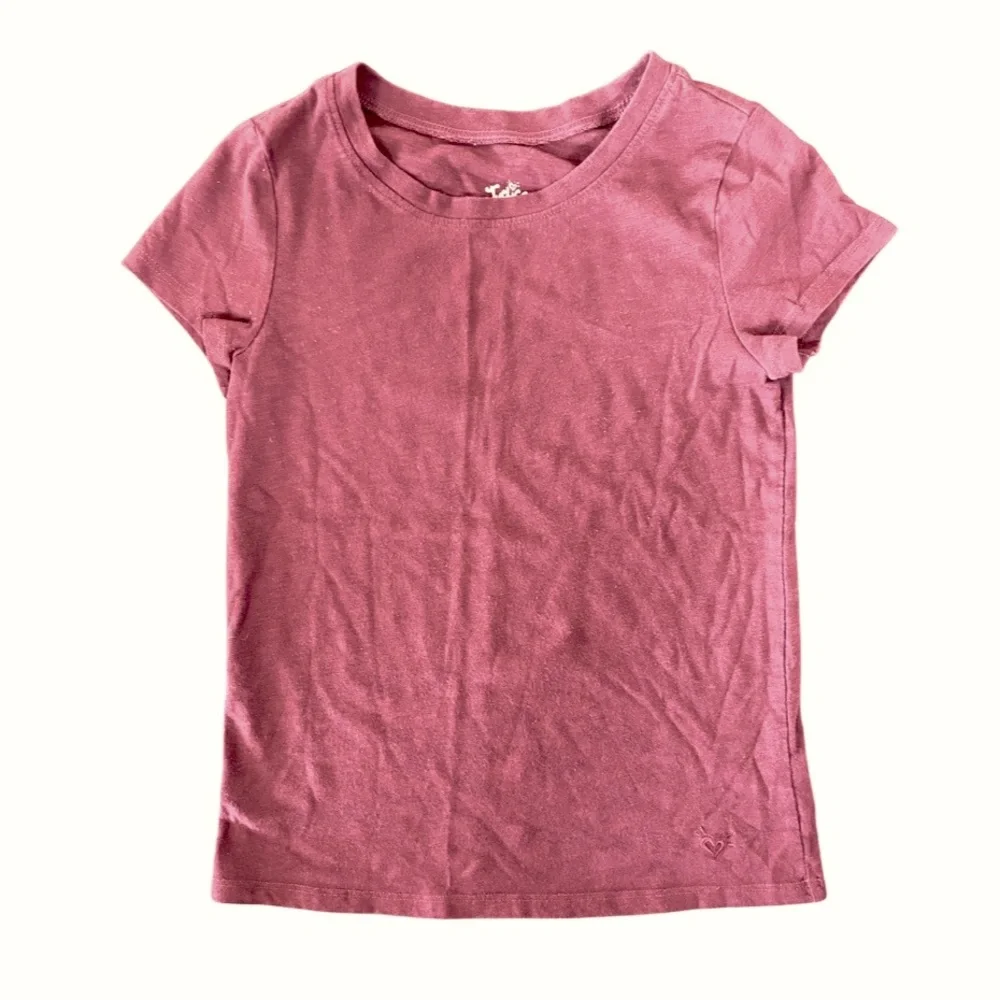 Girls Justice Shirt, Size 8, Maroon